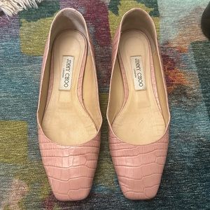 Beautiful, timeless, elegant Jimmy Choo Flats 🔥